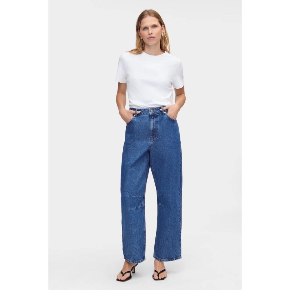 ALIGNE Markus Mid-Rise Barrel‎ Jeans NWT